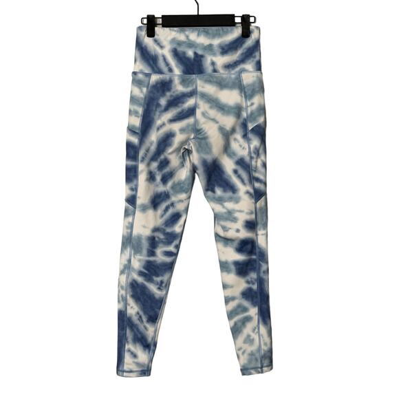 American Eagle Womens The Everything Pocket Legging Blue Tie Dye Size M - Picture 2 of 5